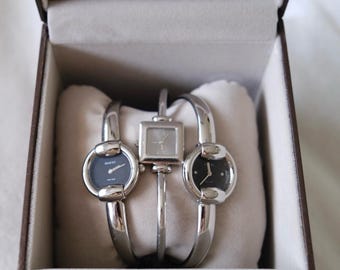 Buy Vintage 1992 Gucci 1345 G-series Swiss Made 23mm Women display picture 3