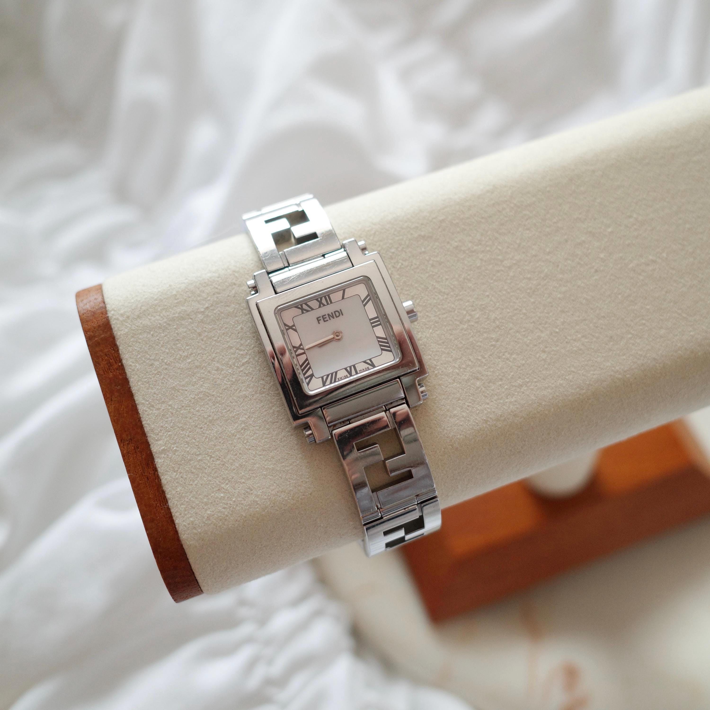 Vintage Fendi 6000L Watch Women's Swiss Quartz Stainless Steel
