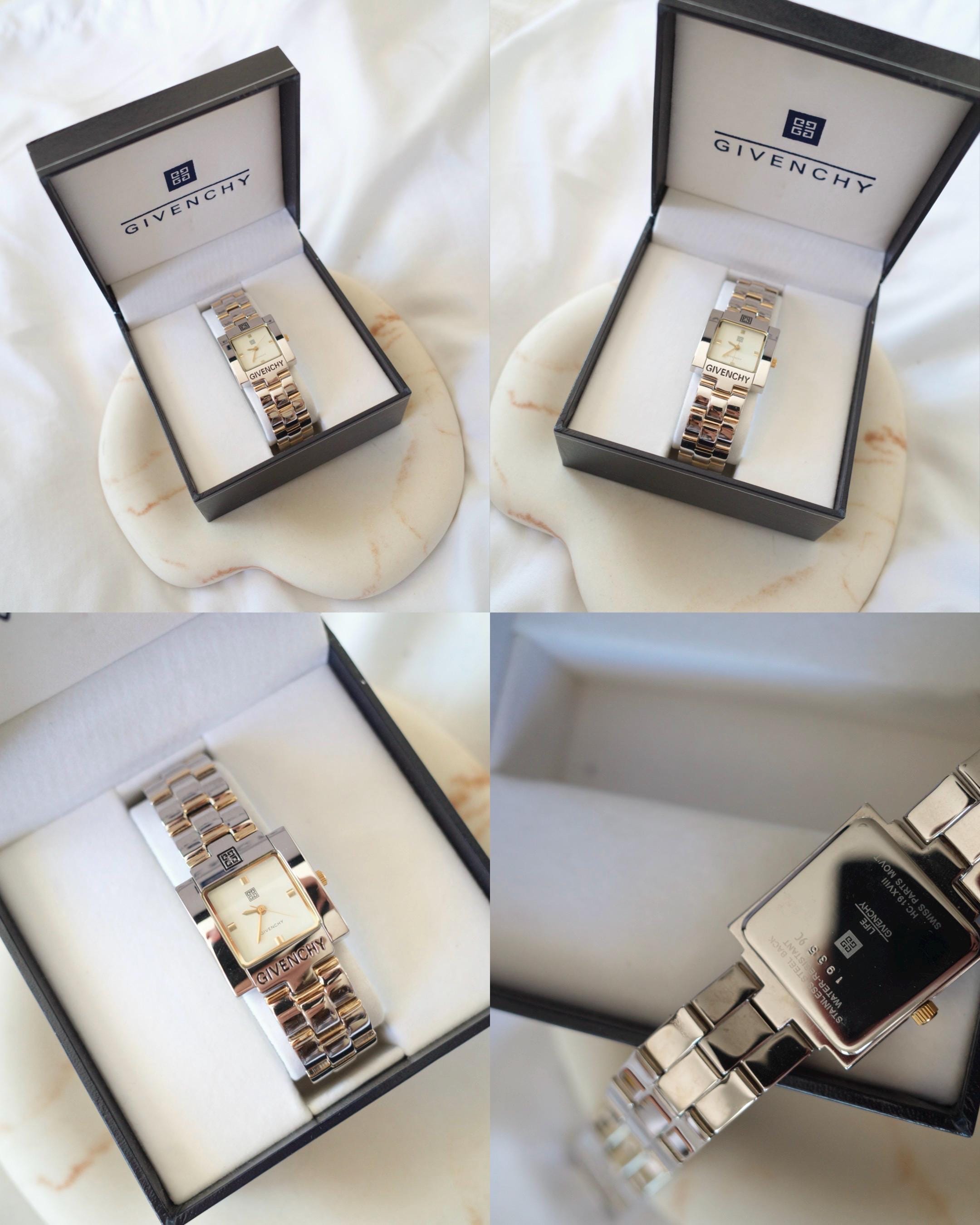 Vintage Gucci Fendi Givenchy Seiko Watch | 90s Retro Luxury Style