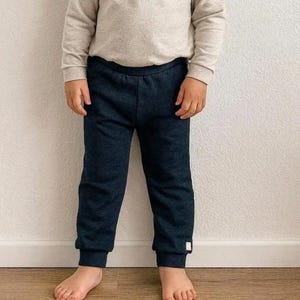 Wollhose Merinowolle verschiedene Farben orange blau marine beige himbeere Gr. 98 / 104 hochwertig und bequem Upcycling 100% Merinowolle