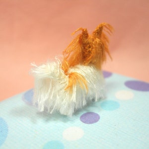 Miniature Papillon Tiny Crochet Miniature Dog Stuffed Animals Made To Order image 5