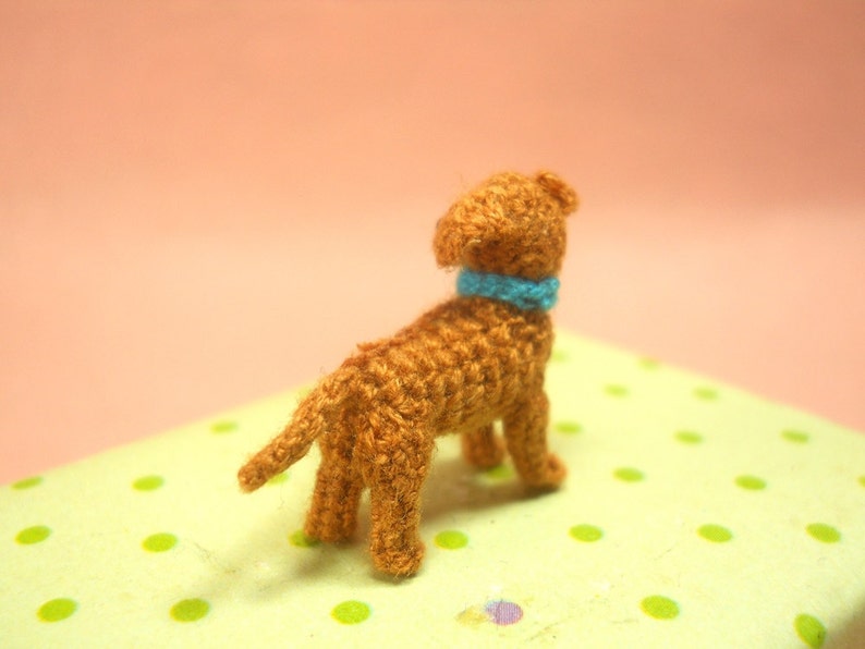 Miniature Ridgeback Puppy Tiny Crochet Dog Stuffed Animals Etsy