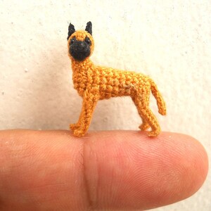 Miniatur Deutsche Dogge - Micro häkeln Hund Kuscheltiere - Made To Order