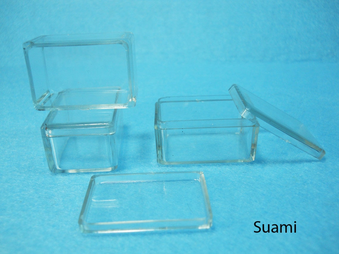 Small Clear Plastic Boxes Display Boxes Clear Display Etsy