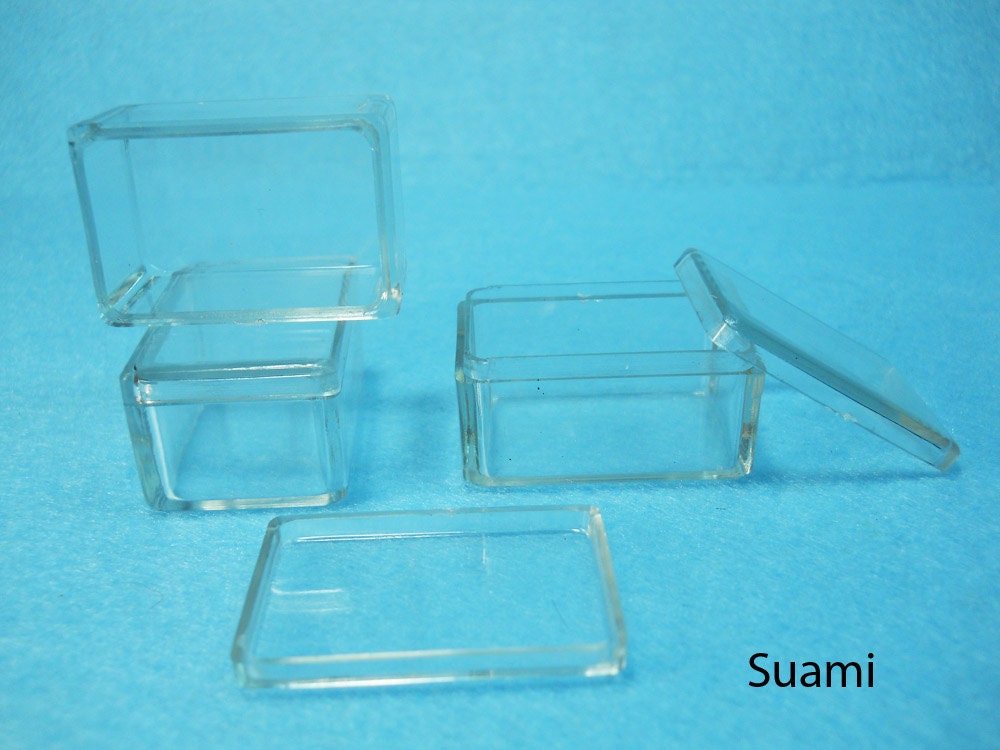 Small Clear Plastic Boxes Display Boxes Clear Display Etsy