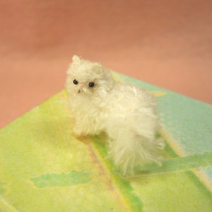 Miniature Persian Cat Micro Crochet Amigurumi Stuffed Animal Made to Order image 4