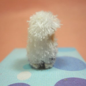 Old English Sheepdog Tiny Crochet Miniature Dog Stuffed Animals Made To Order image 4