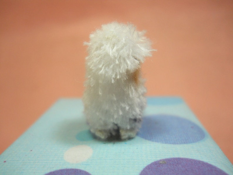 Old English Sheepdog Tiny Crochet Miniature Dog Stuffed Animals Made To Order image 4