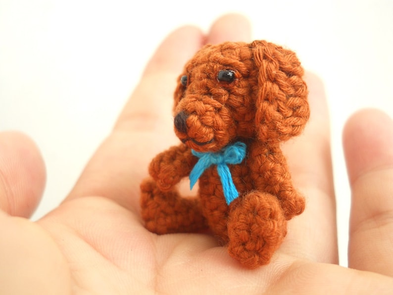 Vizsla Crochet Miniature Dog Stuffed Animals Made To Order Etsy