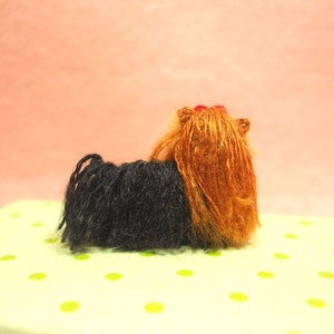 Yorkshire Terrier Tiny Crochet Miniature Dog Stuffed Animals Made To Order image 4