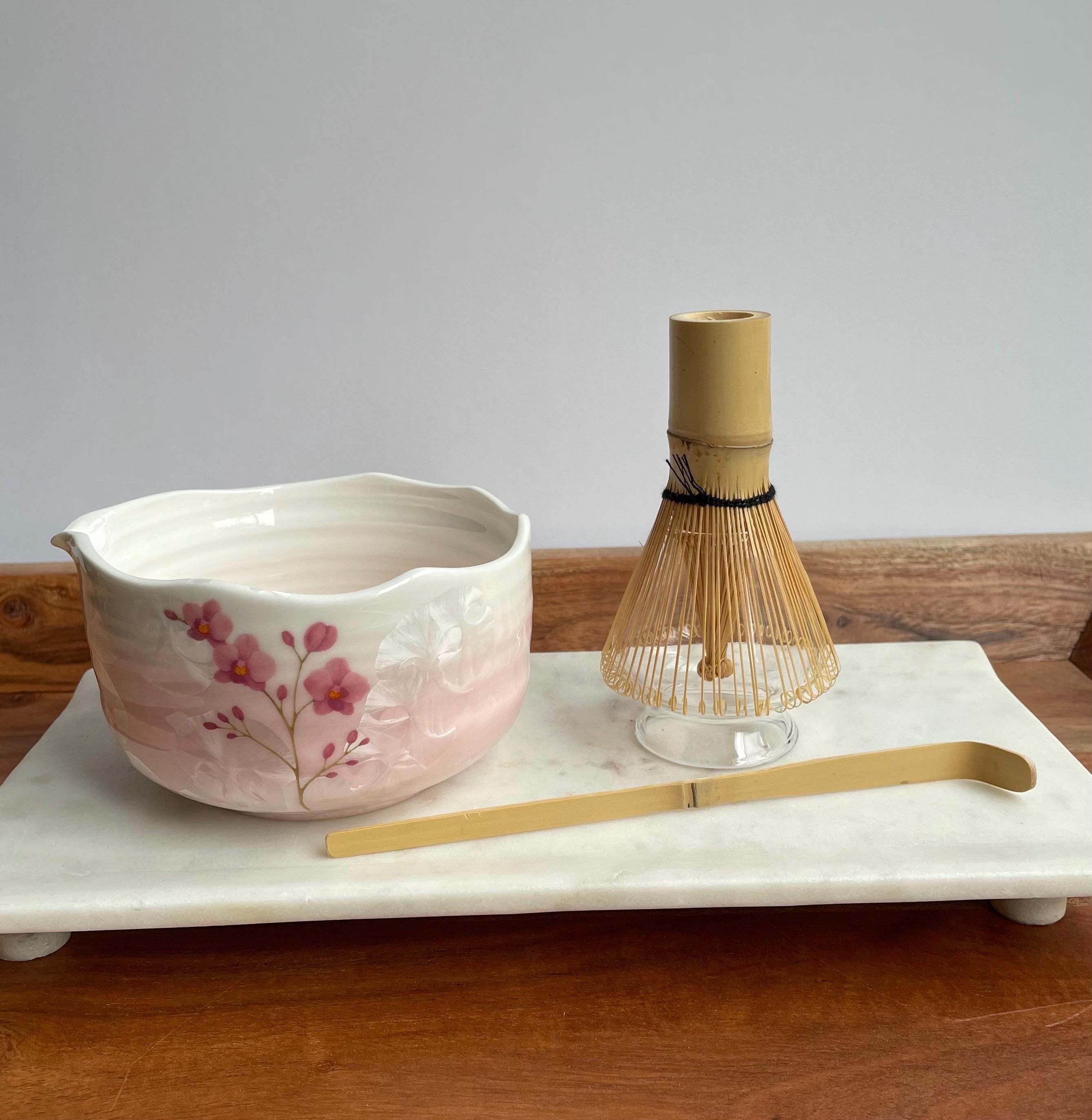 桜の抹茶碗：ピンクの花模様の茶碗 - Etsy 日本