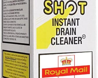 Give It One Shot | Instant Sink / Toilet / Drain Heavy Duty Cleaner Unblocker | 1 Litre