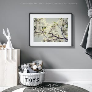 Dogwood Blossom Print: Soft Spring Floral Photography image 2