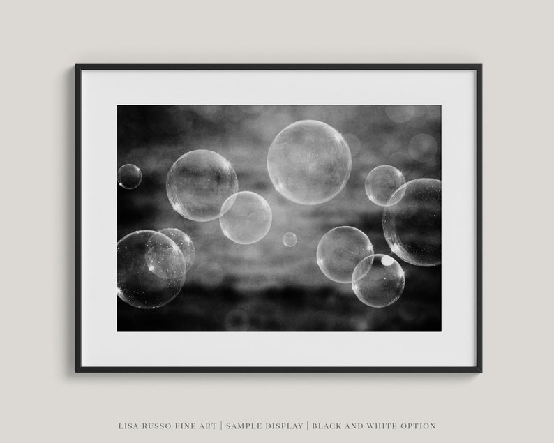 Bathroom Teal Aqua Bubbles Wall Art Bathroom Nursery or Laundry Room Decor Photography Print or Canvas Childrens Bathroom Art image 5