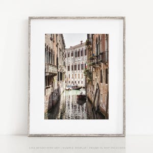 Venice Italy Photography Print. Venice Italy Canal Travel Photograph. Italian Wall Art. Italy Home Decor Picture.