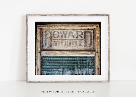 Laundry Room Art Print Rustic Laundry Decor 5x7 Photography Print or ...