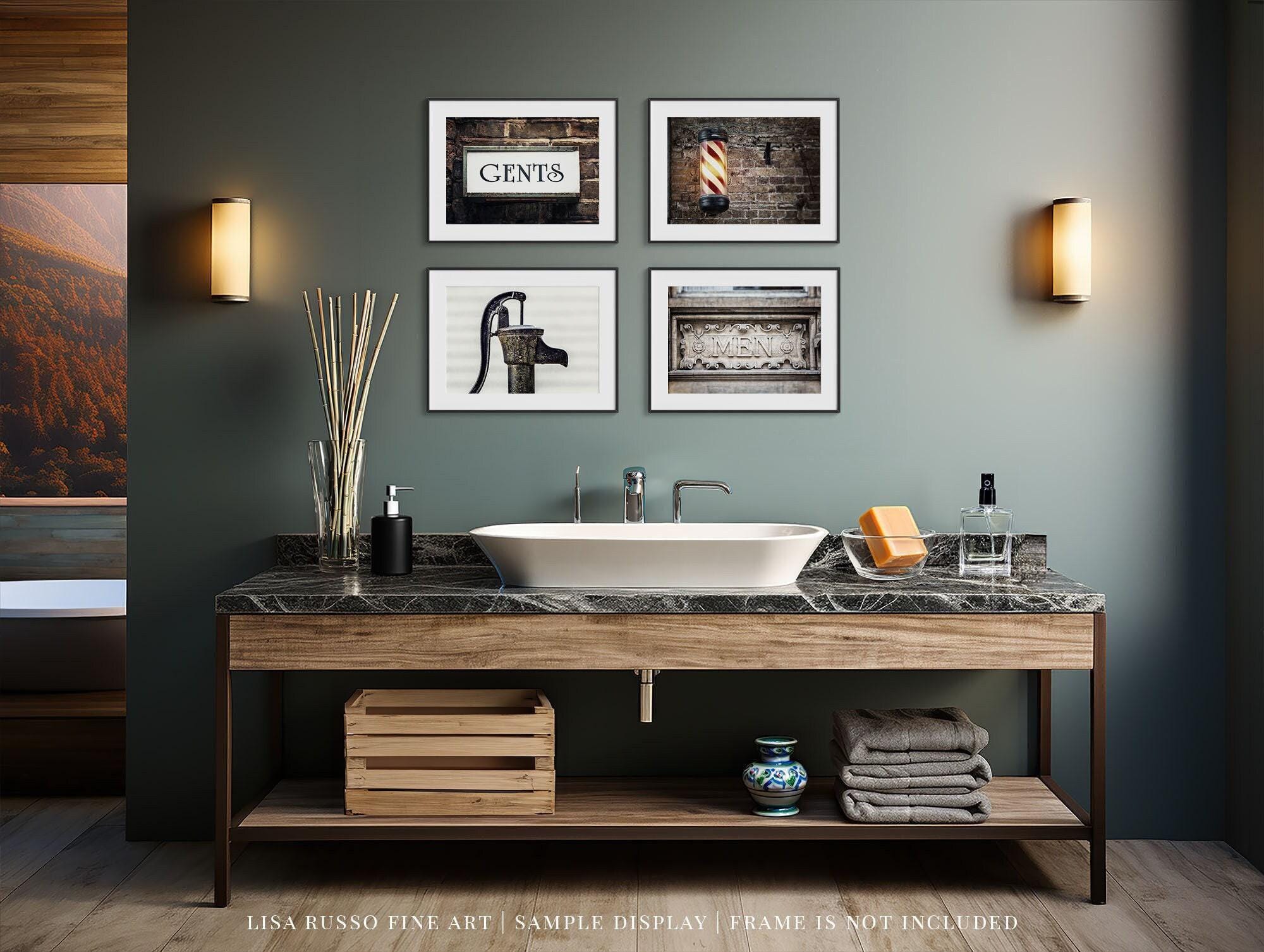 Mens Bathroom Counter Decor