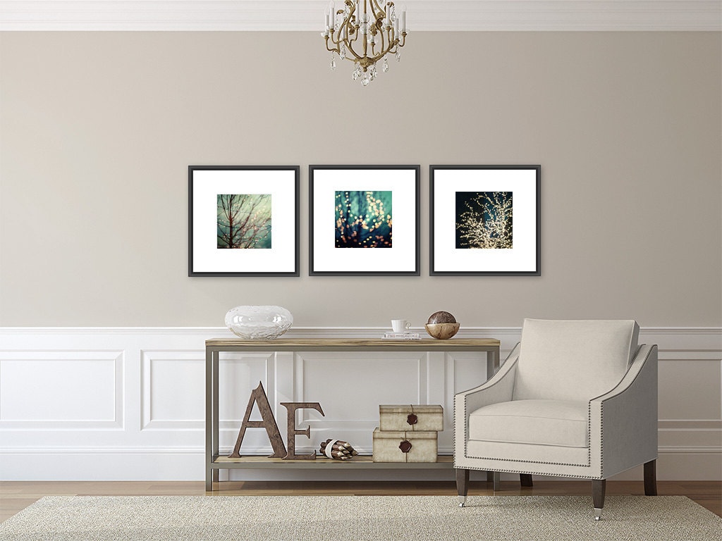Teal Abstract Wall Art Decor Prints, Framed Prints For Living Room Ikea