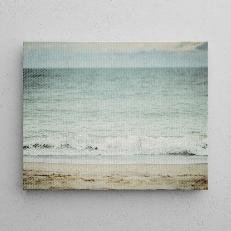 Coastal Canvas Wall Art Beach Canvas Wall Decor Large Canvas Etsy