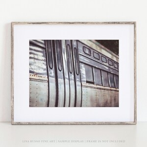 Chicago El Train Print: Vintage Subway Car Wall Art