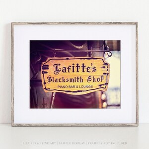 New Orleans Photography Print, Lafitte's Blacksmith Shop (Bourbon Street)