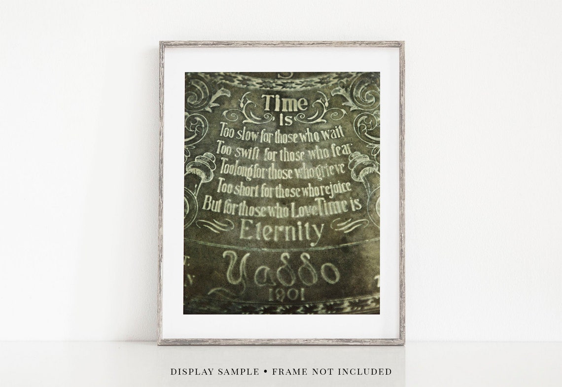 Love Poem Wedding Gift Art Print or Canvas Wrap. Anniversary | Etsy