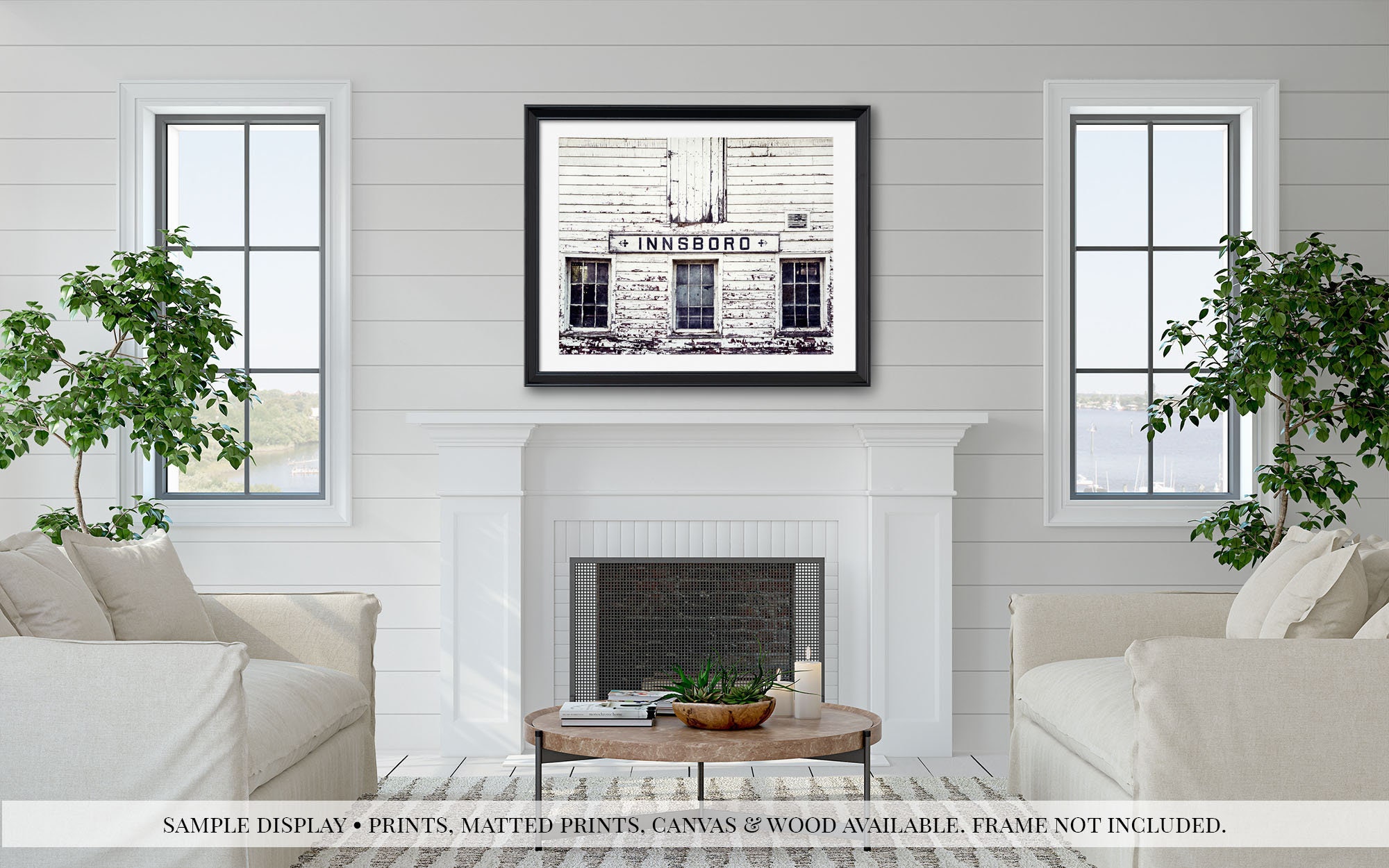 Modern Farmhouse Wall Art Decor. White Rustic | Etsy