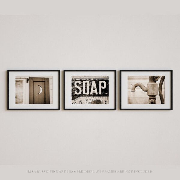 Vintage Bathroom Art Etsy