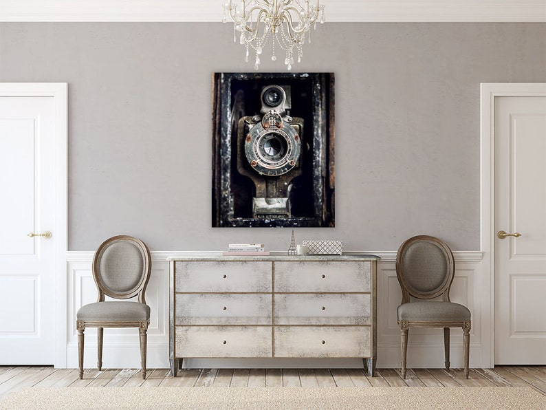 Canvas Art Rustic Industrial Wall Art Photograph of Vintage Etsy