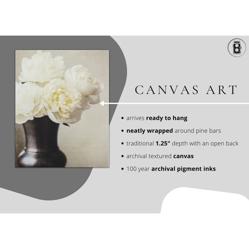 Neutral Brown Floral Dandelion Canvas Art Modern Minimalist Wall Decor for Bedroom Bathroom or Nursery image 4
