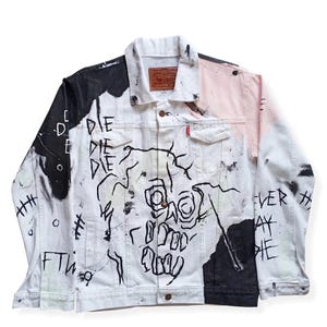 Denim Jacket Custom LIL PEEP