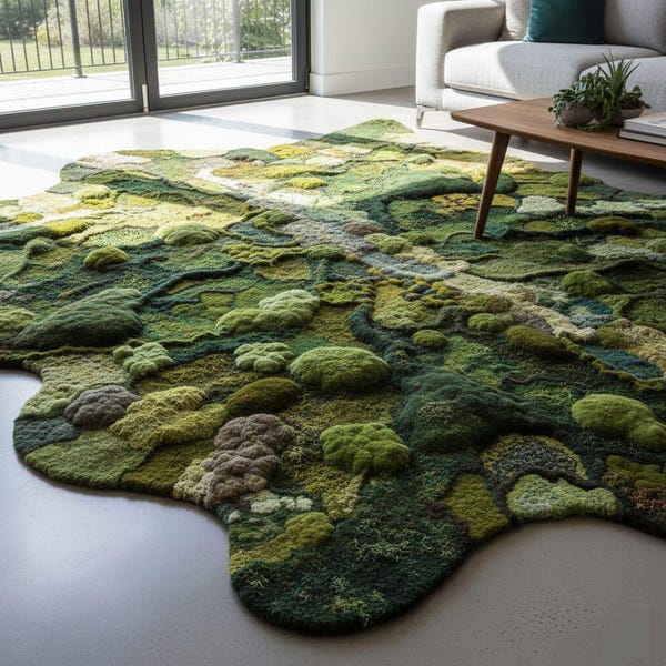 Moss Rug - Etsy