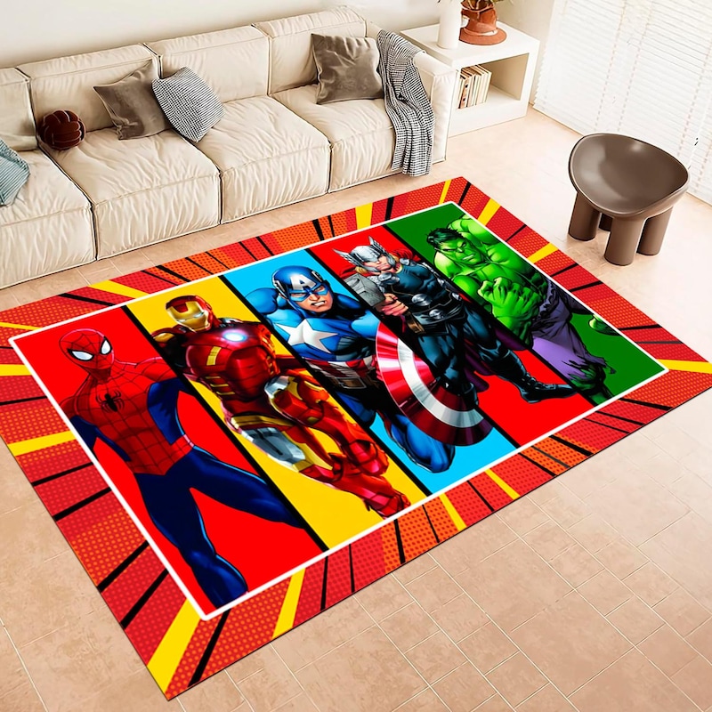 Avengers Rug - Etsy