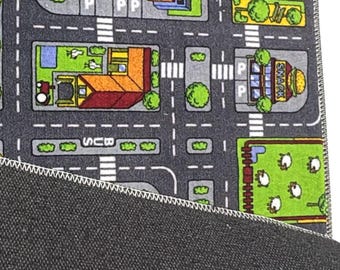 Alfombra De Juego En La Carretera Del Tráfico Del Mapa | Envío gratis Alfombra De Juego En La Carretera Del Tráfico Del Mapa | Envío gratis