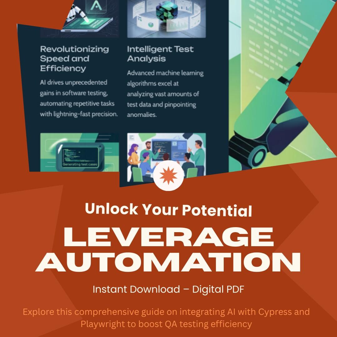 QA Automation Ebook | AI Testing With Github Copilot | BONUS Content ...