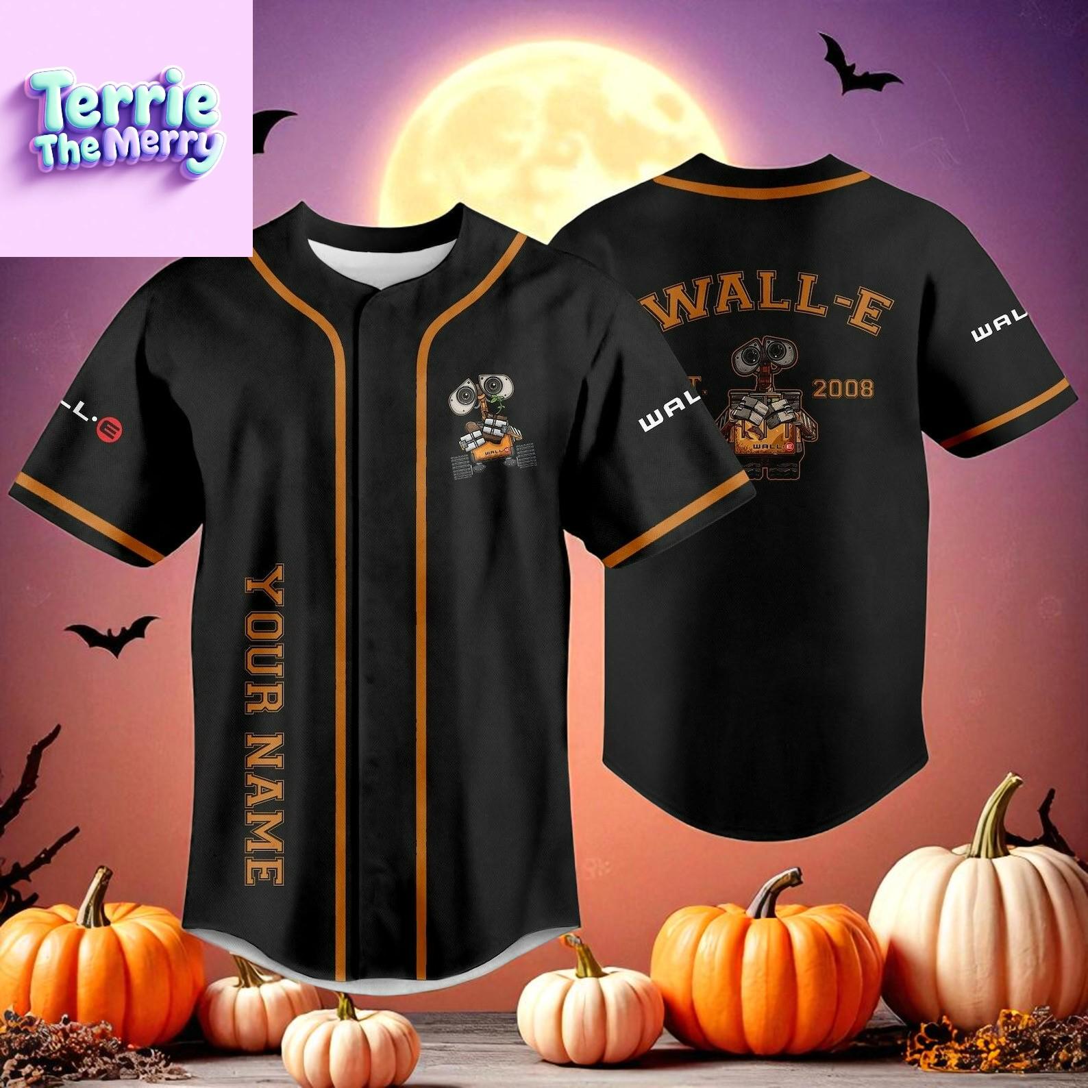 Discover Custom Halloween Baseball Jersey  Personalized Name & Number Shirt