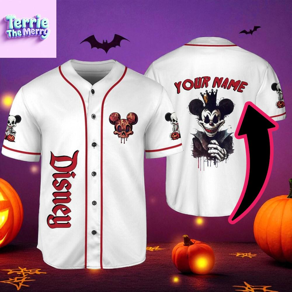 Discover Custom Halloween Baseball Jersey  Personalized Name & Number Shirt