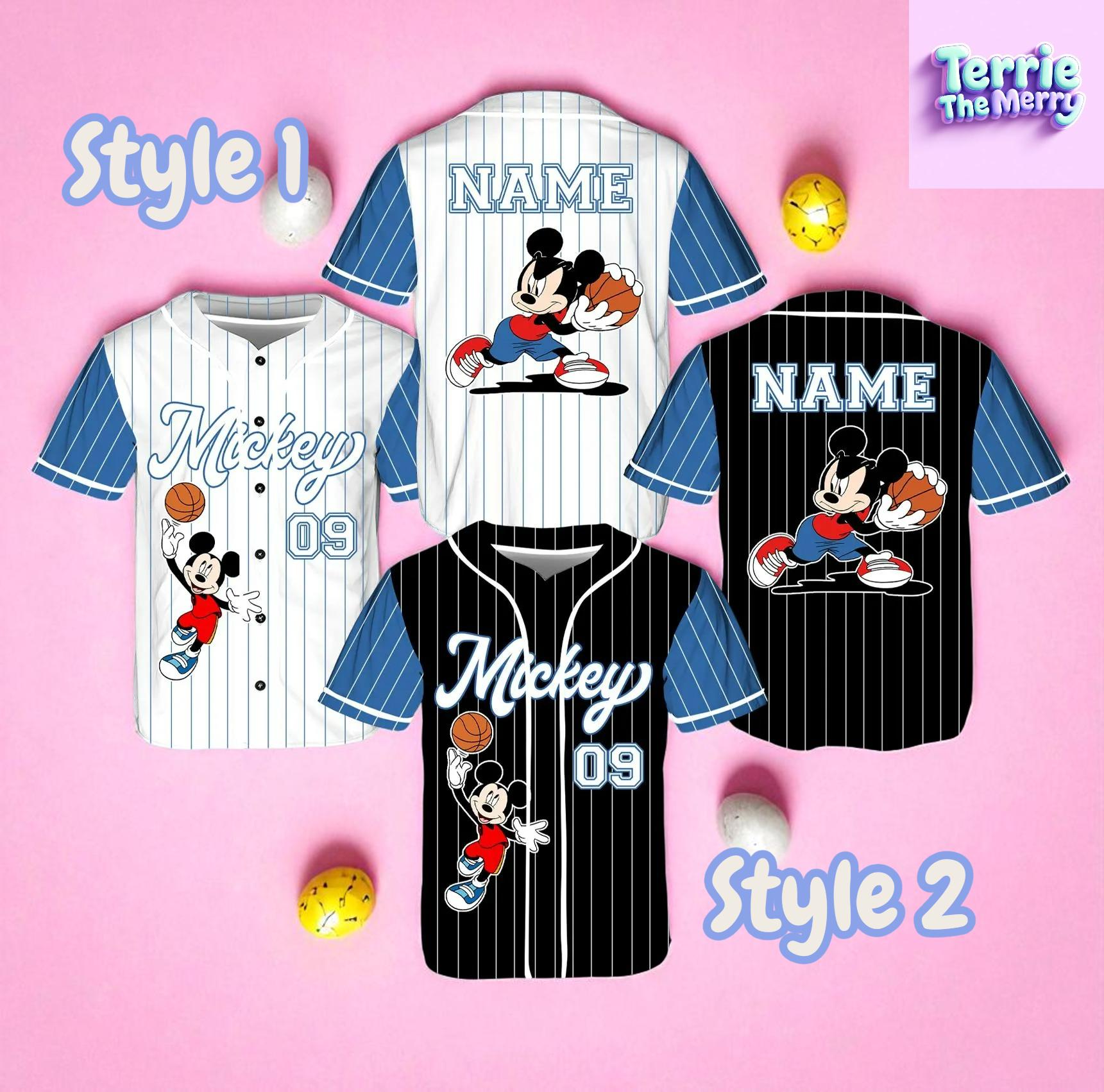 Discover Cartoon Basketball Baseball Jersey Shirt, Striped Sport Costume Top