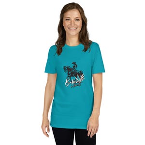 Women&#39;s premium horse shirt, western shirt, cool horse design, horse girl