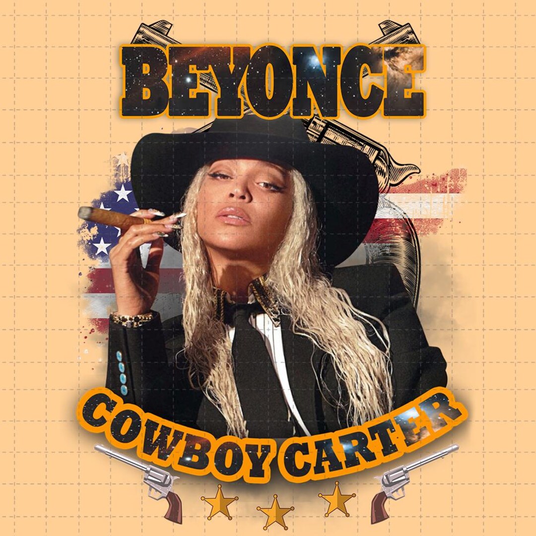 Beyonce T-shirt Design, Beeyonce PNG File, Cowboy Carter Digital File ...