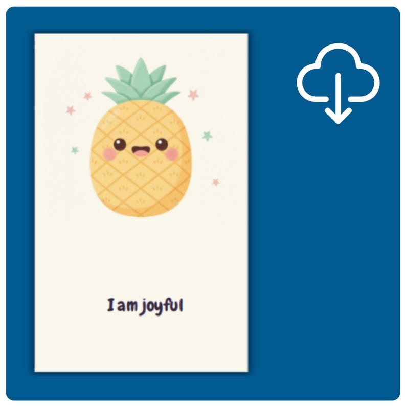 Positive Affirmation Flashcards for Kids, Printable Encouragement Cards ...