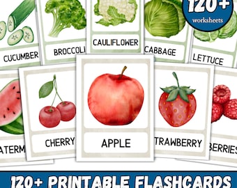 Paquete de tarjetas didácticas / Aprendizaje para niños pequeños: Primeras palabras (PDF)