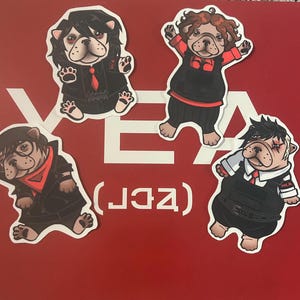 My Chemical Romance Pibble Stickers