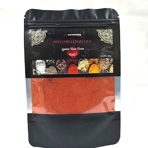 Hot Red Chili Powder: Fresh Ground Spice, Natural Color & Heat