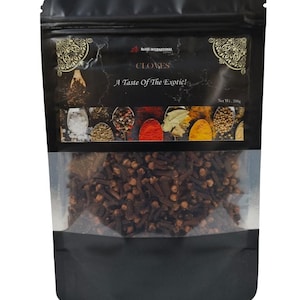 Whole Dried Cloves Double size| Premium Whole Cloves Buds| Fresh Natural Laung Spice Berries for Baking, Tea, Cooking & Natural Remedy| Bulk