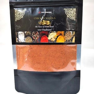 Authentic Chicken Masala: Bold Indian Spice Blend, Vegan & Non-GMO
