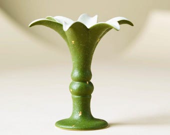 Liten grön mandarin bestridd med gyllene doft för hemskrivbordsdekoration, kinesisk retrostil