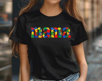 Autism Mama Puzzle Png, Autism Awareness Design (Digital Download