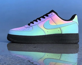 Hand-Painted AF1, Custom Gradient Color Air Force 1