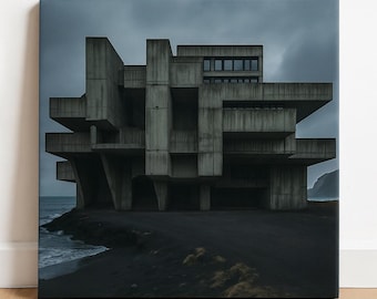 Brutalist high quality canvas - limited run